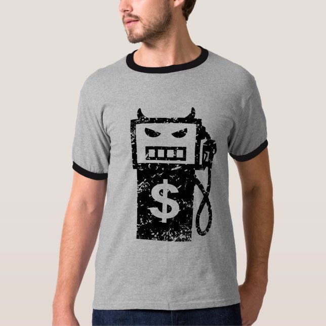 Evil Gas Pump T-Shirt (Front)