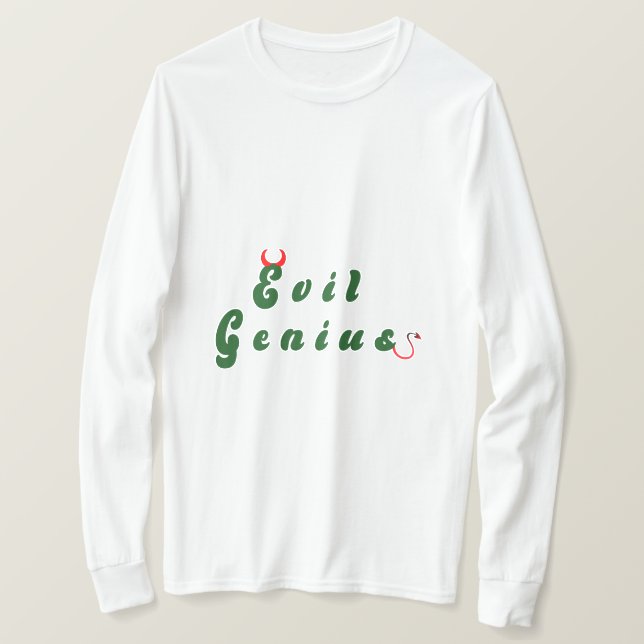 Evil Genius 2 Shirt (Design Front)