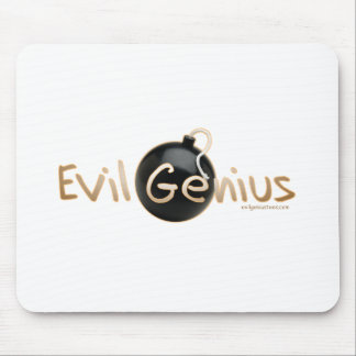 Evil Genius Logo Mouse Pad