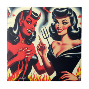 Evil Girls Tile