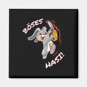 Evil Hasi Shirt Easter Bunny Halloween Carnival _1 Magnet