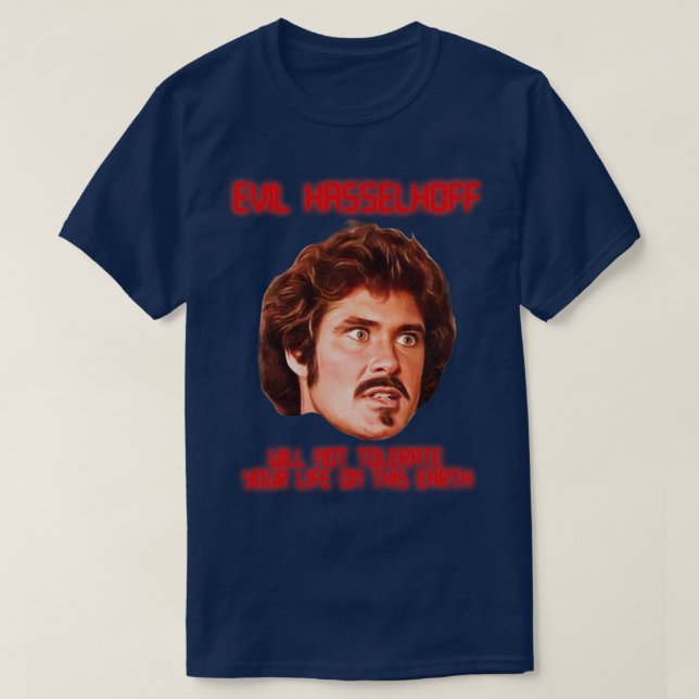 EVIL HASSELHOFF Garthe Knight T-Shirt (Design Front)