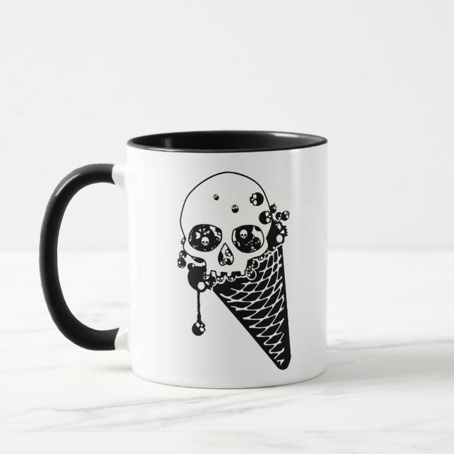 Evil Ice Cream Cone Mug (Left)