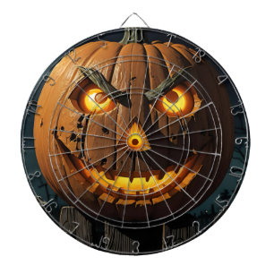 Evil Jack O'Lantern Dartboard