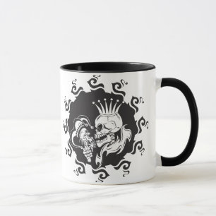 Evil King Skull Mug