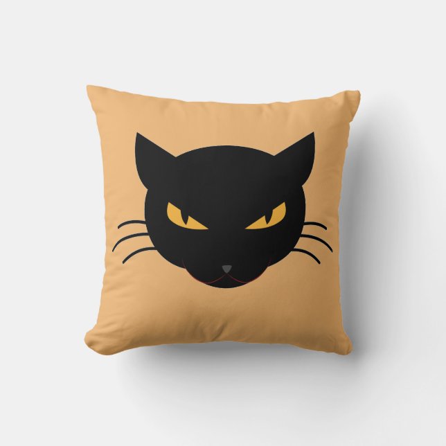 Evil Kitty Cushion (Front)