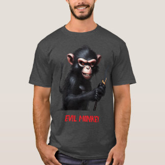 Evil monkey t shirt