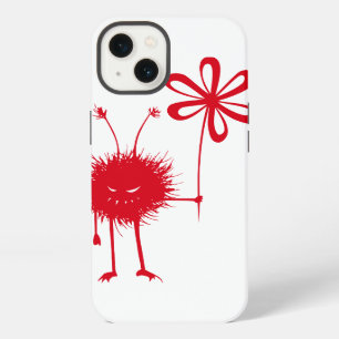 Evil monster in red - Evil Flower Bug iPhone 13 Case