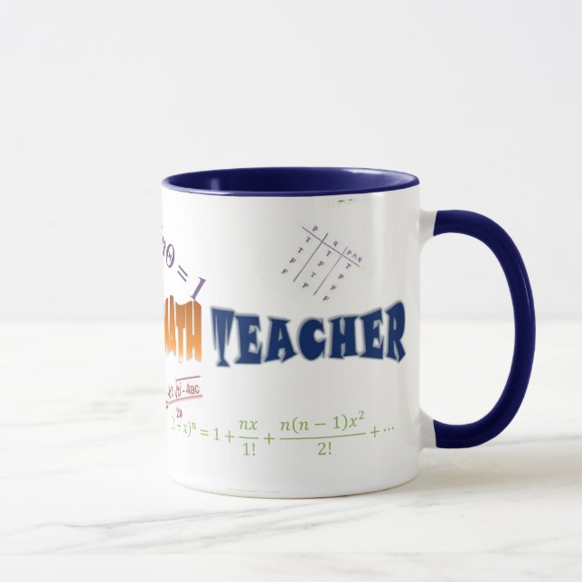 Evil Mutant Math Teacher Mug (Right)