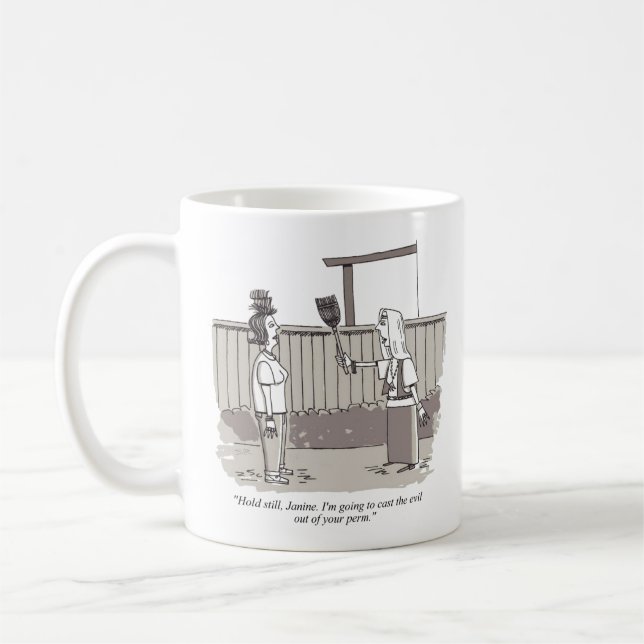 Evil Perm mug (Left)