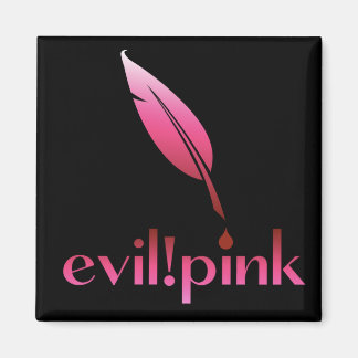 evil pink magnet