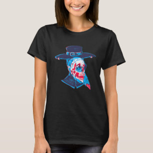 Evil Plague Doctor Mediaeval Creepy Goth T-Shirt