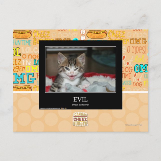 Evil Postcard (Front)
