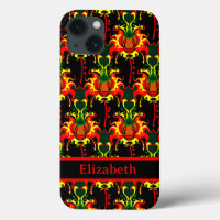 Evil Pumpkin on Fire Pattern Name