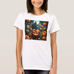 Evil pumpkin white T-Shirt