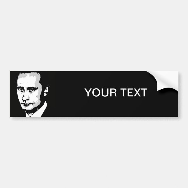 EVIL PUTIN BUMPER STICKER (Front)