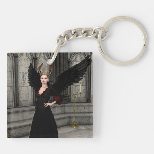 Evil Queen Key Ring (Back)