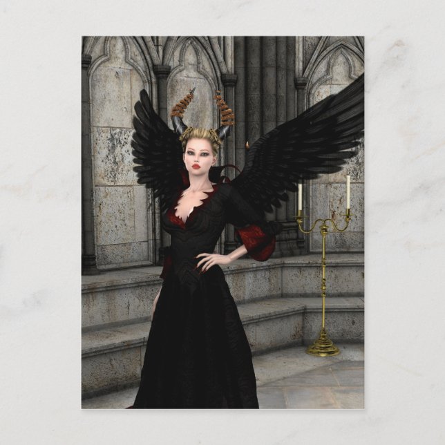 Evil Queen Postcard (Front)
