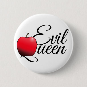Evil Queen Red Apple 6 Cm Round Badge
