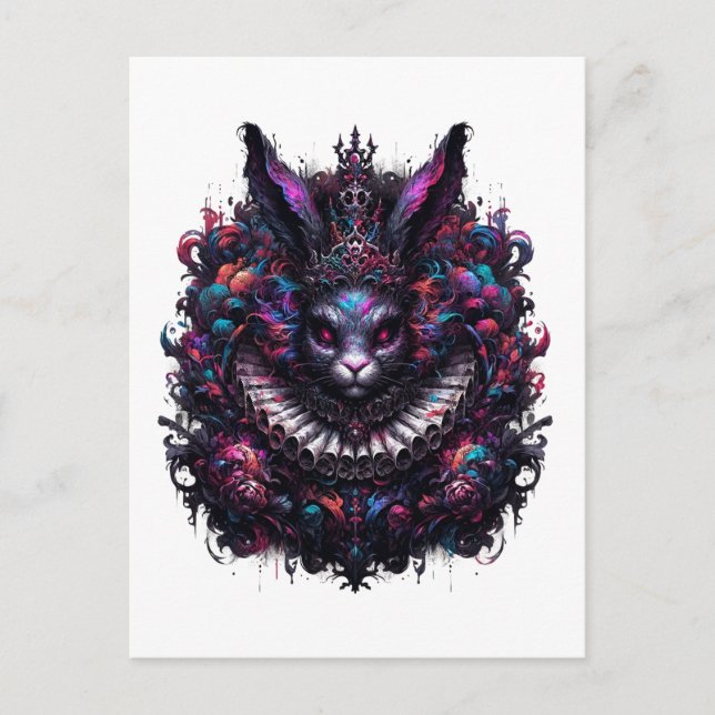 Evil Rabbit Postcard (Front)