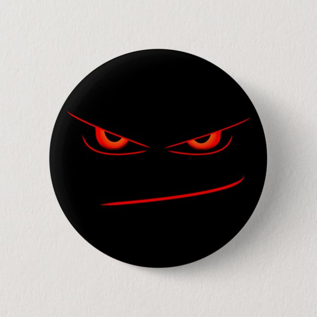 evil red eyes button (Front)