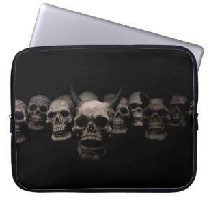 Evil Skulls Laptop Sleeve