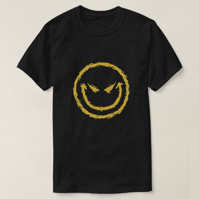 evil smiley T-Shirt (Design Front)