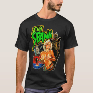 Evil Spawn Cult Classic Horror Fan Art T-Shirt