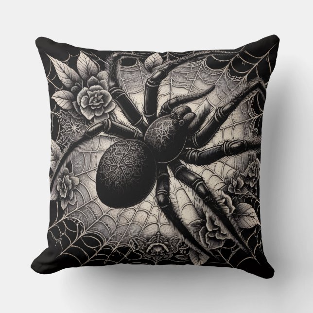 Evil Spider Cushion (Front)