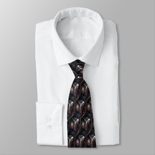 Evil Spirit Neck Tie (Tied)
