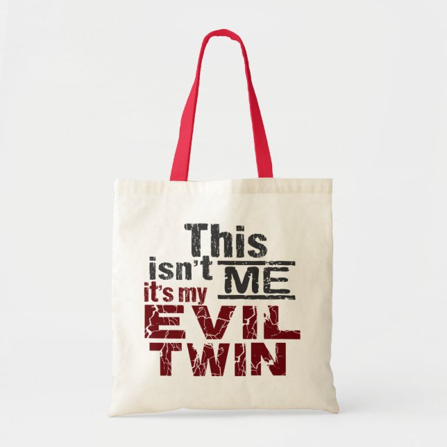 Evil Twin bag - choose style & colour (Front)