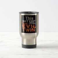 Evil Twin mug - choose style & colour