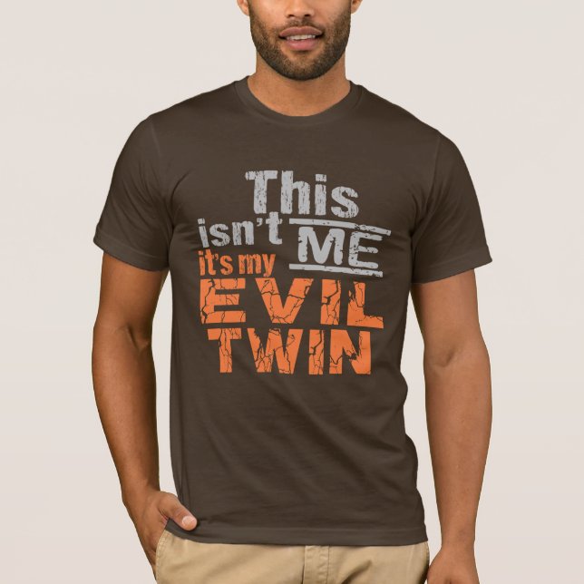 Evil Twin shirt - choose style & colour (Front)