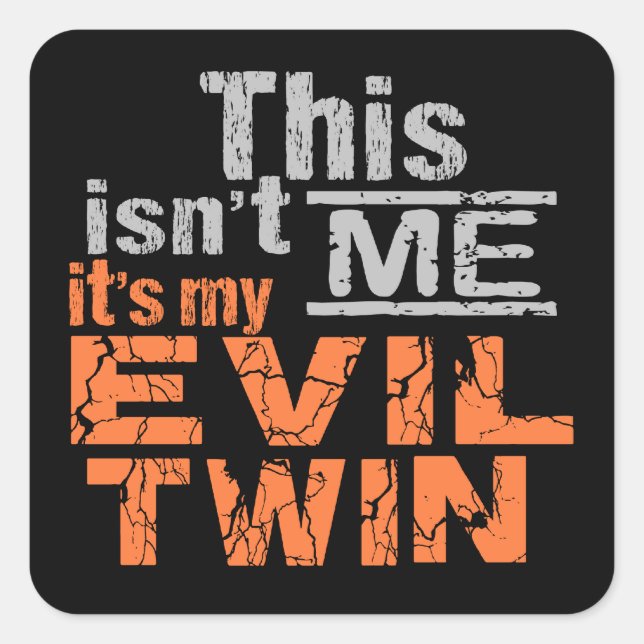 Evil Twin stickers (Front)
