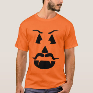 Evil Villain Vampire Pumpkin T-Shirt
