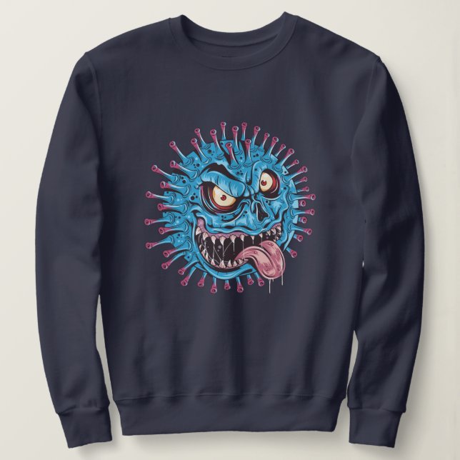 Evil Virus Sweatshirt (Design Front)