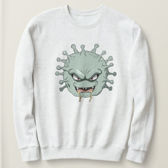 Evil Virus Sweatshirt (Design Front)