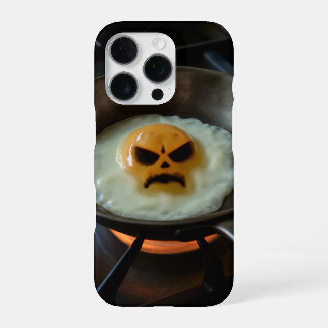 Evil yolk iPhone case (Back)