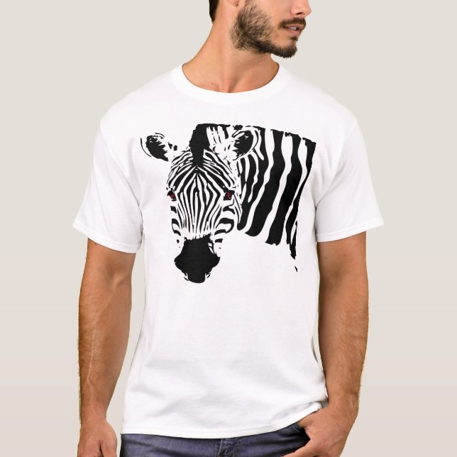 Evil zebra T-Shirt (Front)