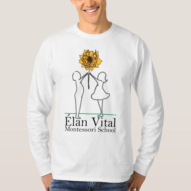 EVM Long Sleeve Men's  T-Shirt (Front)