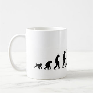 EVO02 evolution cycling cyclist silhouette Coffee Mug