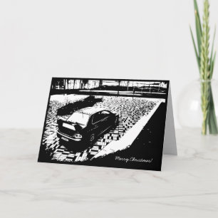 EVO IX Car Themed Christmas Card