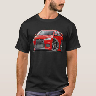 Evo Red Car T-Shirt