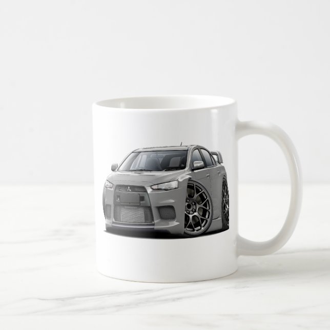 Evo Silver Car Coffee Mug (Right)