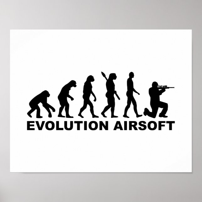 Evolution Airsoft Poster (Front)