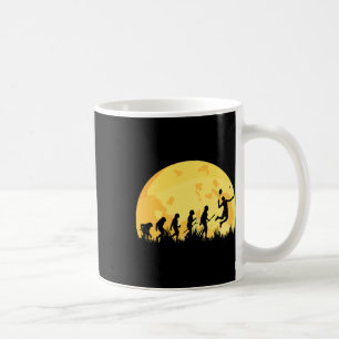 Evolution Badminton Bright Badminton Player Gift  Coffee Mug