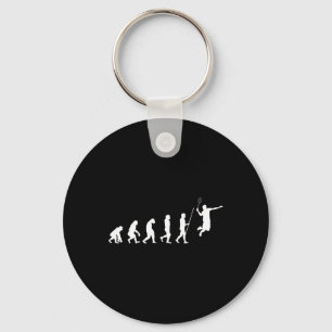 Evolution Badminton Shuttle Badminton Player Gift  Key Ring