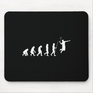 Evolution Badminton Shuttle Badminton Player Gift Mouse Pad