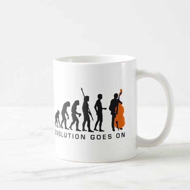 evolution bass coffee mug (Right)