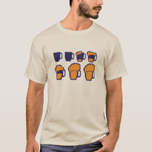 evolution_beer_filled_alcohol_humor T-Shirt